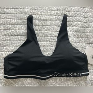 Black Calvin Klein Bralette